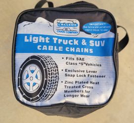 Snow Chains For Honda Odyssey And Other Similar Vehicles