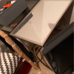 Mirror Side Table 