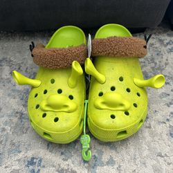Shrek Crocs Size 12 