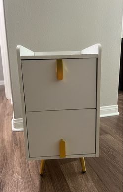 Nightstand with charging home