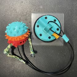 Grip N' Play Treat Dispensing Ball Dog Toy