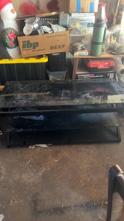 Tv stand Glass 3 tier