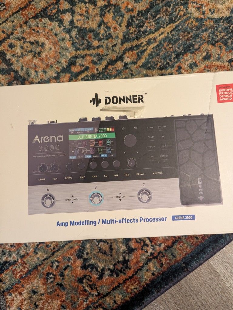 Amp Modelling/Multi Effects Processor (DONNER)