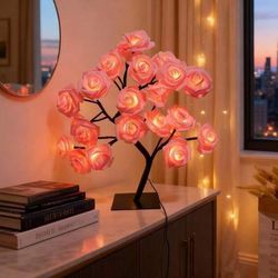 New pink tree light