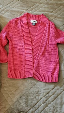 Pink cardigan