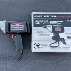 Craftsman 3/8-Inch Drill