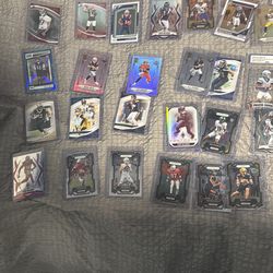 Football cards all in good condition