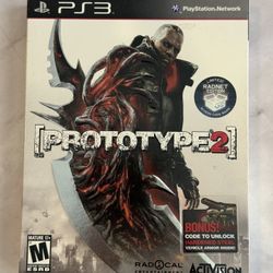Prototype 2 Radnet Edition For Sony PlayStation 3 PS3 Video Game