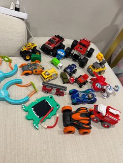 All 10 $ Kids Toy Lot – Cars, Trucks, Monster Trucks & Games