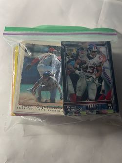 Football and baseball 130+ Card Lot