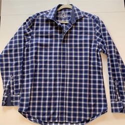 Bugatchi dress shirt size xl in great condition 