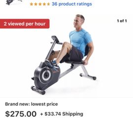 Exercise bike brand new