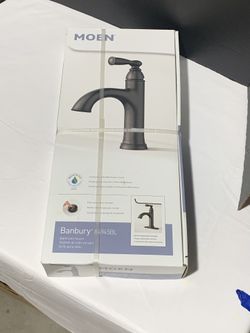 Moen Banbury Bathroom Faucet- New- Single Handle