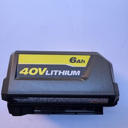 I Have “3” 6 Ah 40V Ryobi Batteries New $170 EACH**