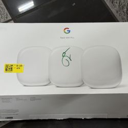 Google Nest Wifi Pro (Wi-Fi 6E) – 3 Pack 