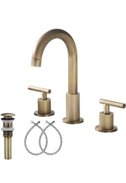 BATHROOM VANITY FAUCET 3 HOLE MODERN
