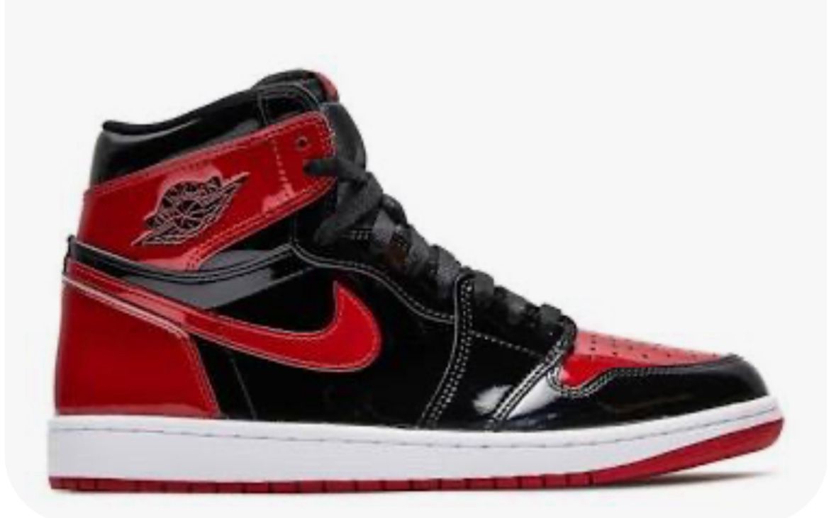 Jordan 1 Retro High Bred patent leather SZ14