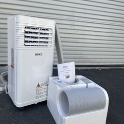 8,000 BTU Portable Air Conditioner with Remote Control, AC Unit, Dehumidifier, Fan, for Room up to 200 Sq.Ft