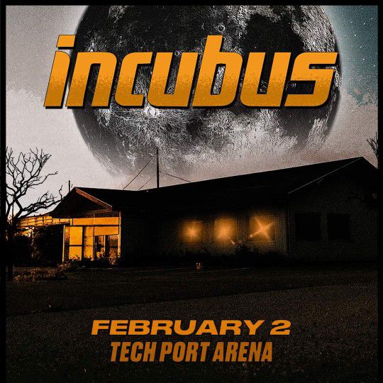 INCUBUS SOLD OUT 1 GA TICKET Thursday 2/2