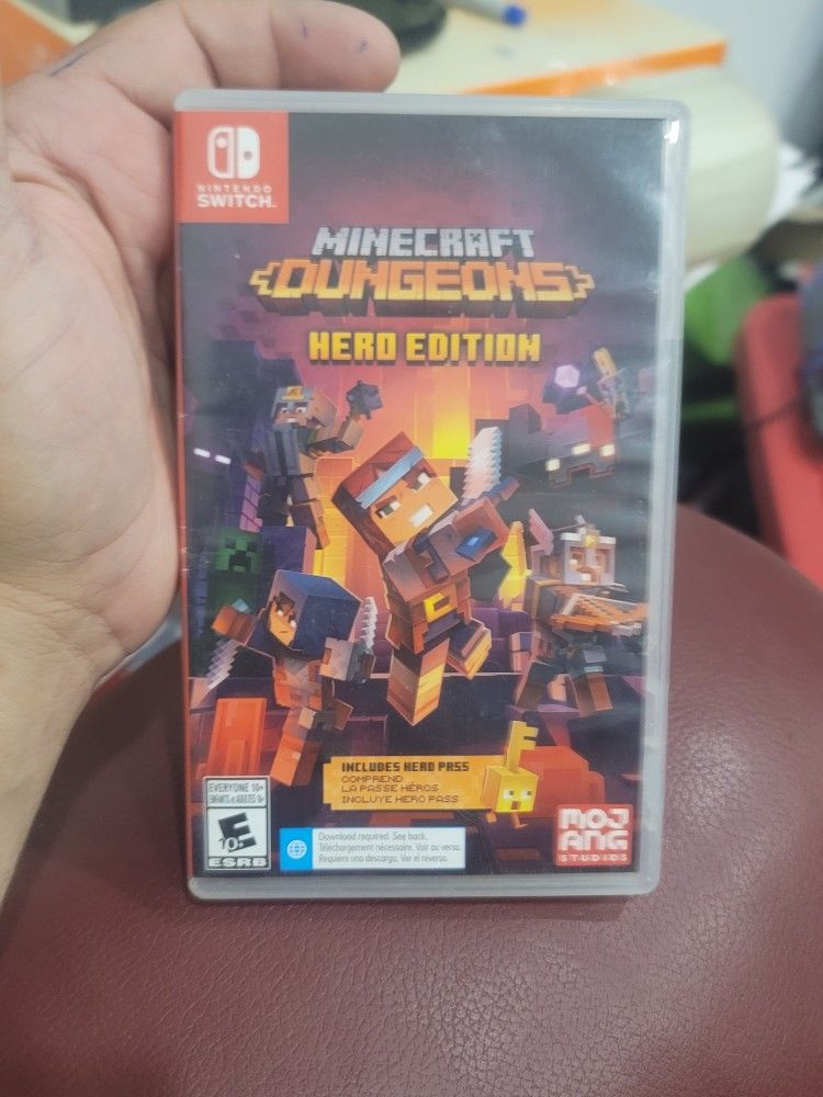 NINTENDO SWITCH MINECRAFT DUNGEONS HERO EDITION