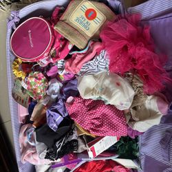 Doll Clothes, Accessories(some American Girl) Some Regular 