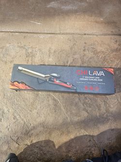 Chi Lava 1" Volcanic Lava Ceramic  Curling  Iron 