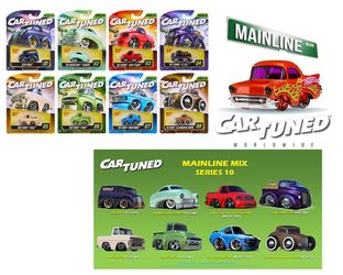 CarTuned 1:64 Series 10 Mainline Set of 8 2026
