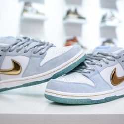 Sean Cliver x NK SB Dunk Low Holiday Special