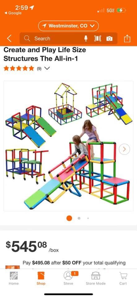 Create and Play Life Size Structure Set