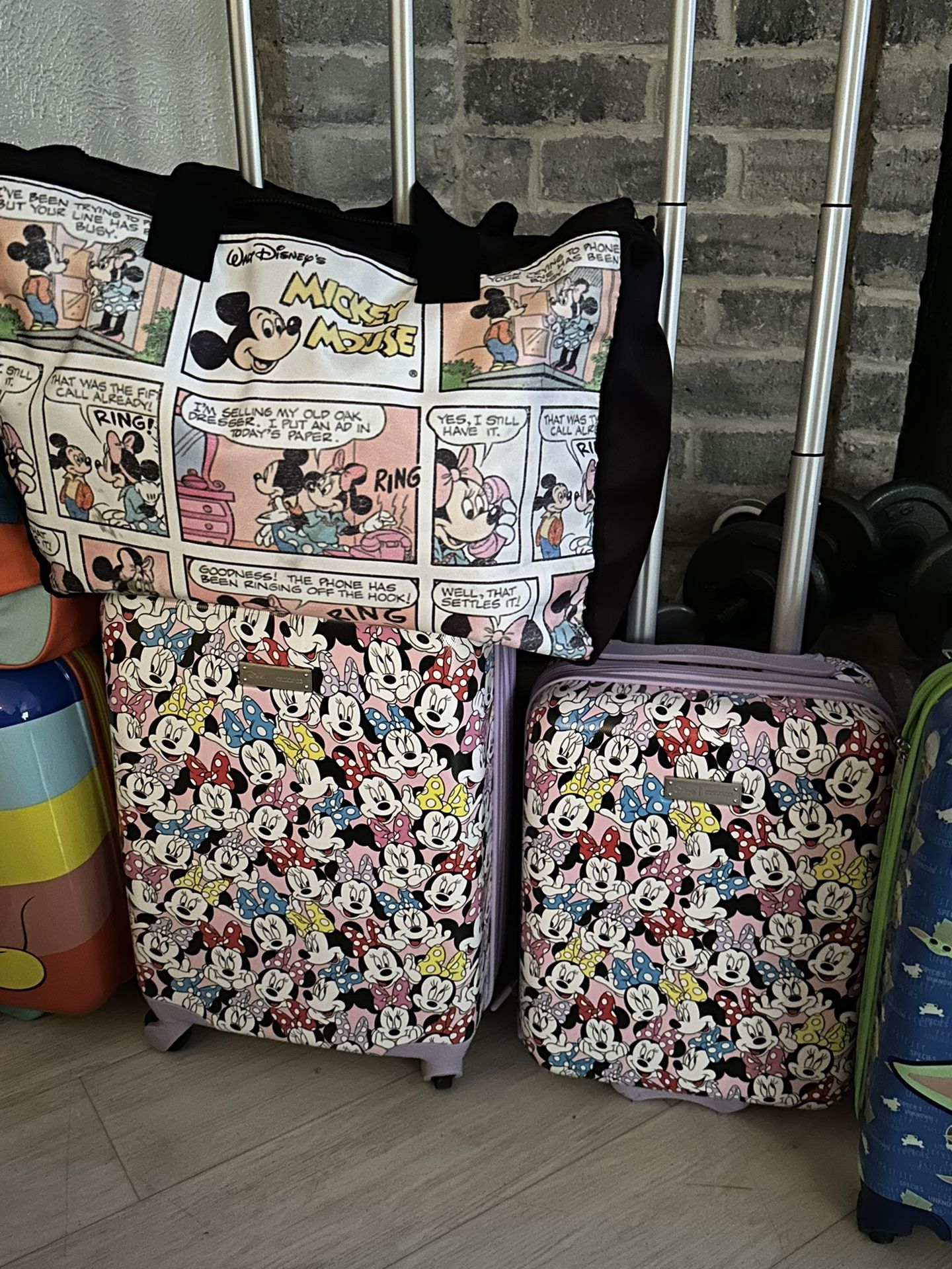 Disney Luggage Set
