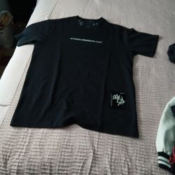 Denim N Flower Shirt Large