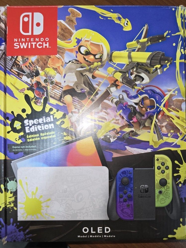 Nintendo Switch OLED Splatoon 3 Edition