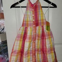 New With Tags Girls Size 7 Halter Top Dress