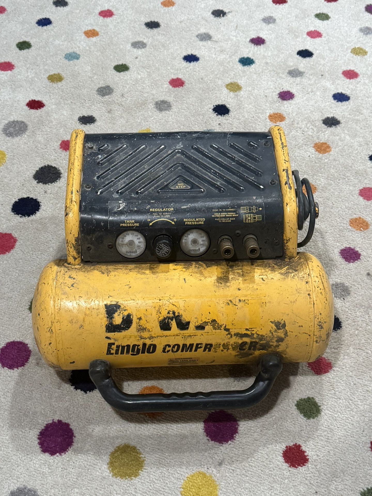 Dewalt job site electric compressor