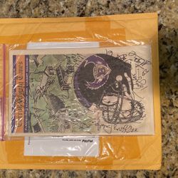 Rare!! 1996 Baltimore Ravens Training Camp Guide, Carroll County Autographs