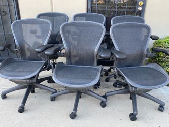 Herman miller aeron ergonomic office chairs