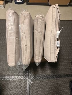 Indoor/outdoor new cushions all for $80!!