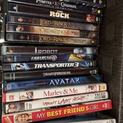 Stack Of DVDs