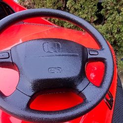 Handlebar of a Honda del Sol 