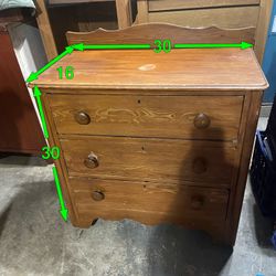 3 Drawer Dresser
