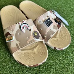 Bape x Crocs Slides ( Camo)
