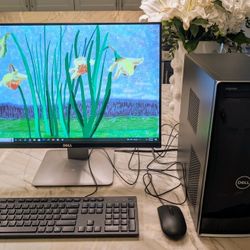 Dell Inspiron PC & Dell 24" Monitor