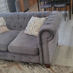 Two Piece Sofa Set Without Pillows