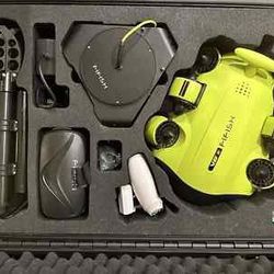 QYSEA V6 Fifish 4K  FULLY LOADED!Underwater Drone (Mechanical Arm Included) 