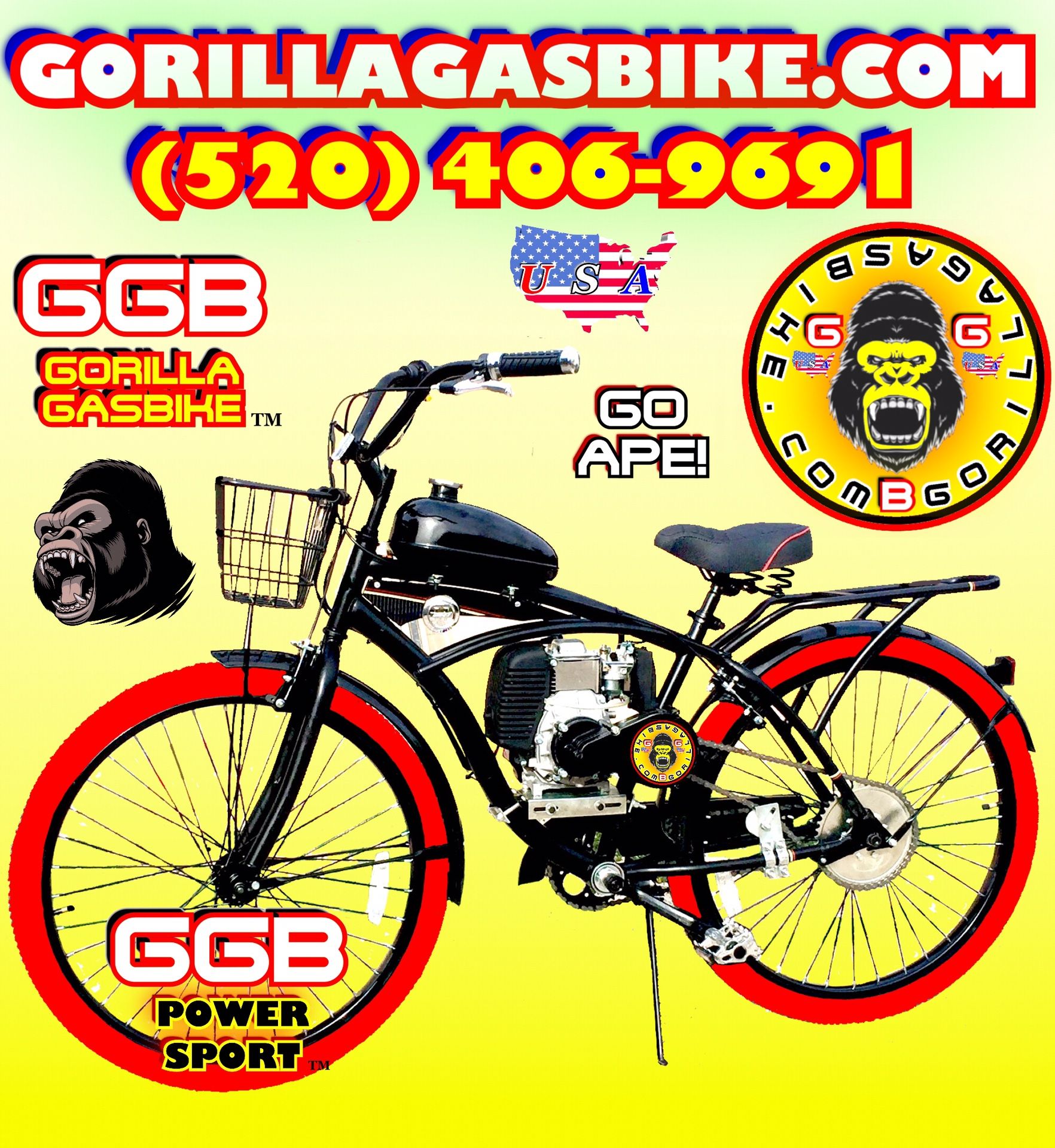 FSBO I have a new 2-stroke DIY motorized bike system with 26" bike starting at $299.99 firm