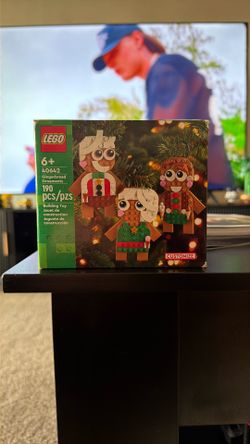 Lego Gingerbread Ornaments