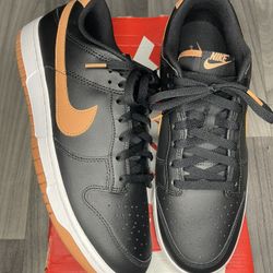 Black Amber Brown Nike Dunks