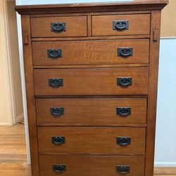 Wood Dresser 