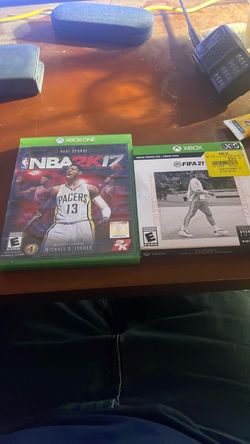NBA 2K17 and FIFA 21 Xbox Games Bundle