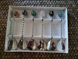 Teaspoons with Stones